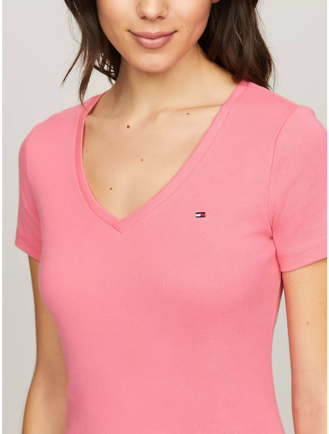 Tommy Hilfiger Playera con escote en V