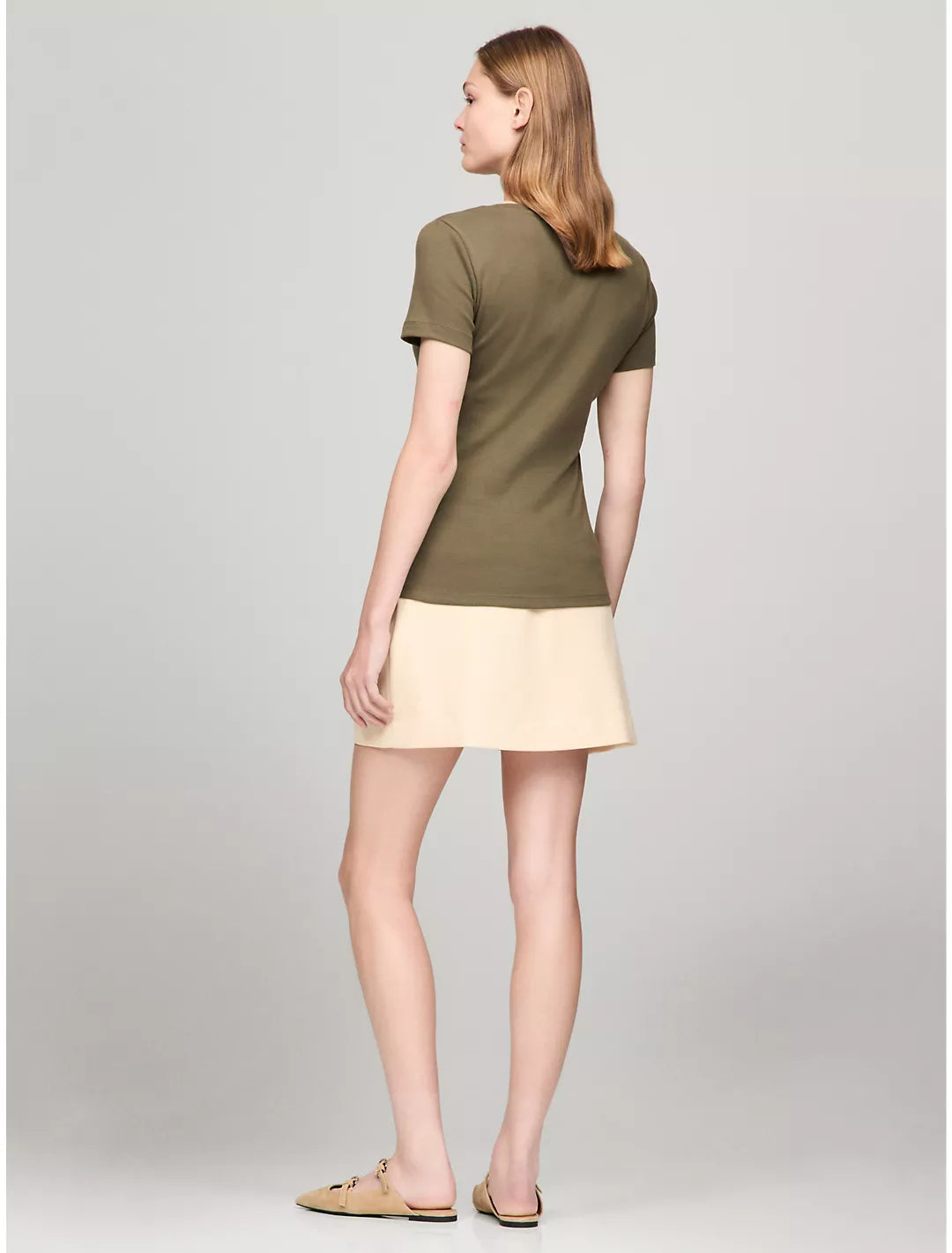 Tommy Hilfiger Playera con escote en V