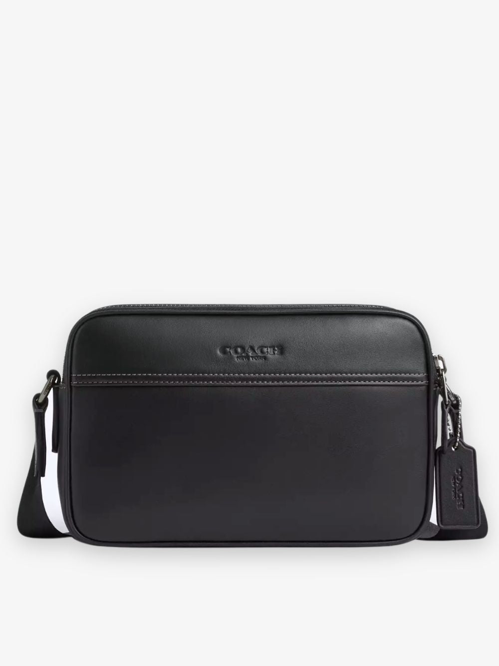 Bolso Crossbody de cuero liso Graham