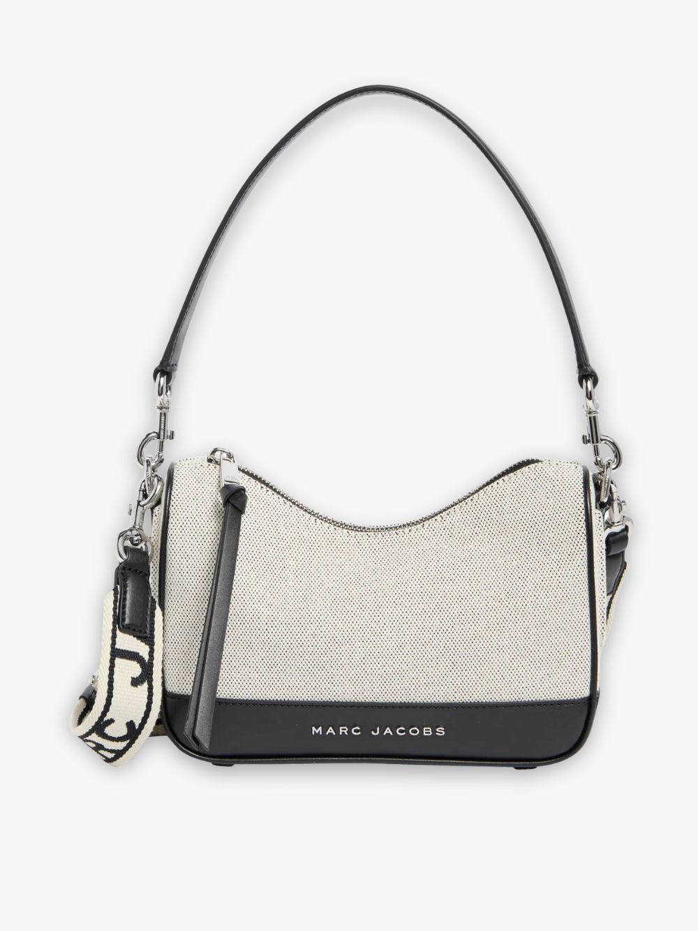 Bolso Shoulder Bag Convertible Canvas y piel