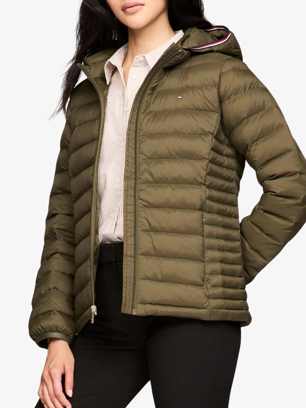 Chamarra acolchada plegable M para mujer