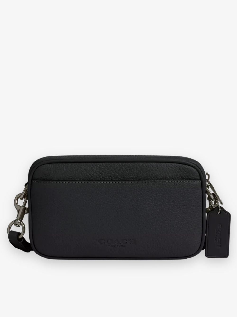 Bolso crossbody de cuero liso Jayden