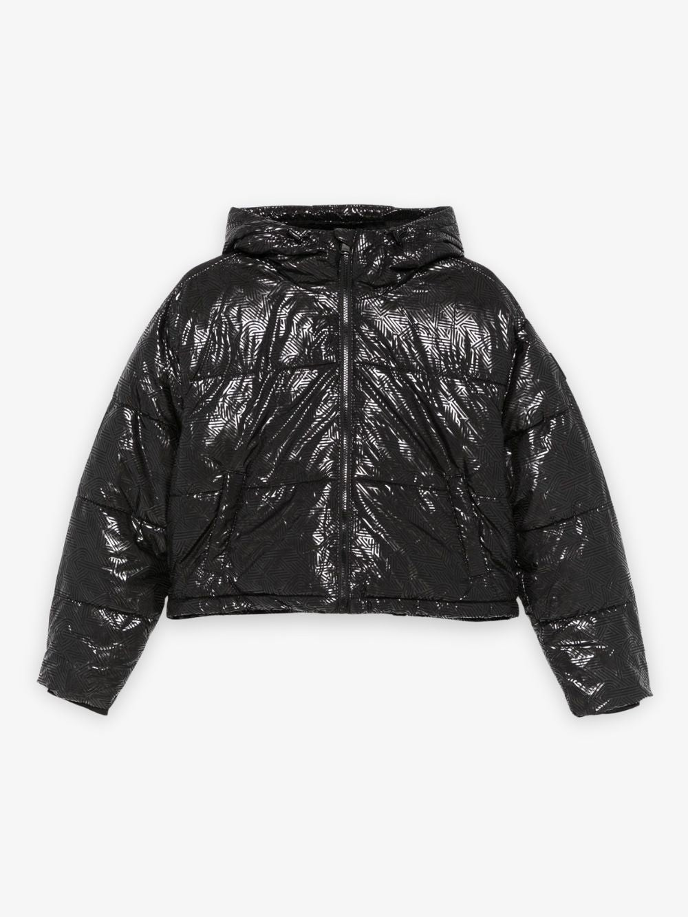 Chamarra puffer con monograma XS para mujer