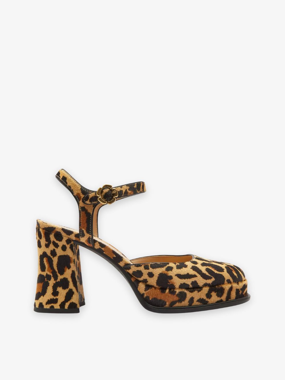Zapatillas Tea Rose estampado de leopardo