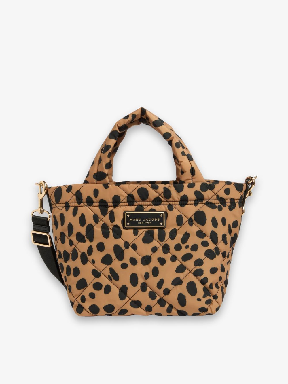Mini bolso Tote acolchado con diseño Cheetah