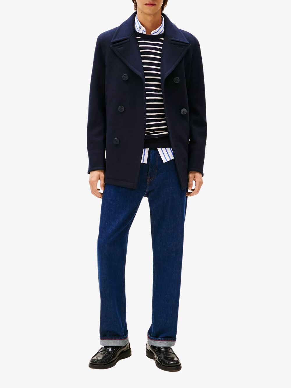 Abrigo clásico de lana