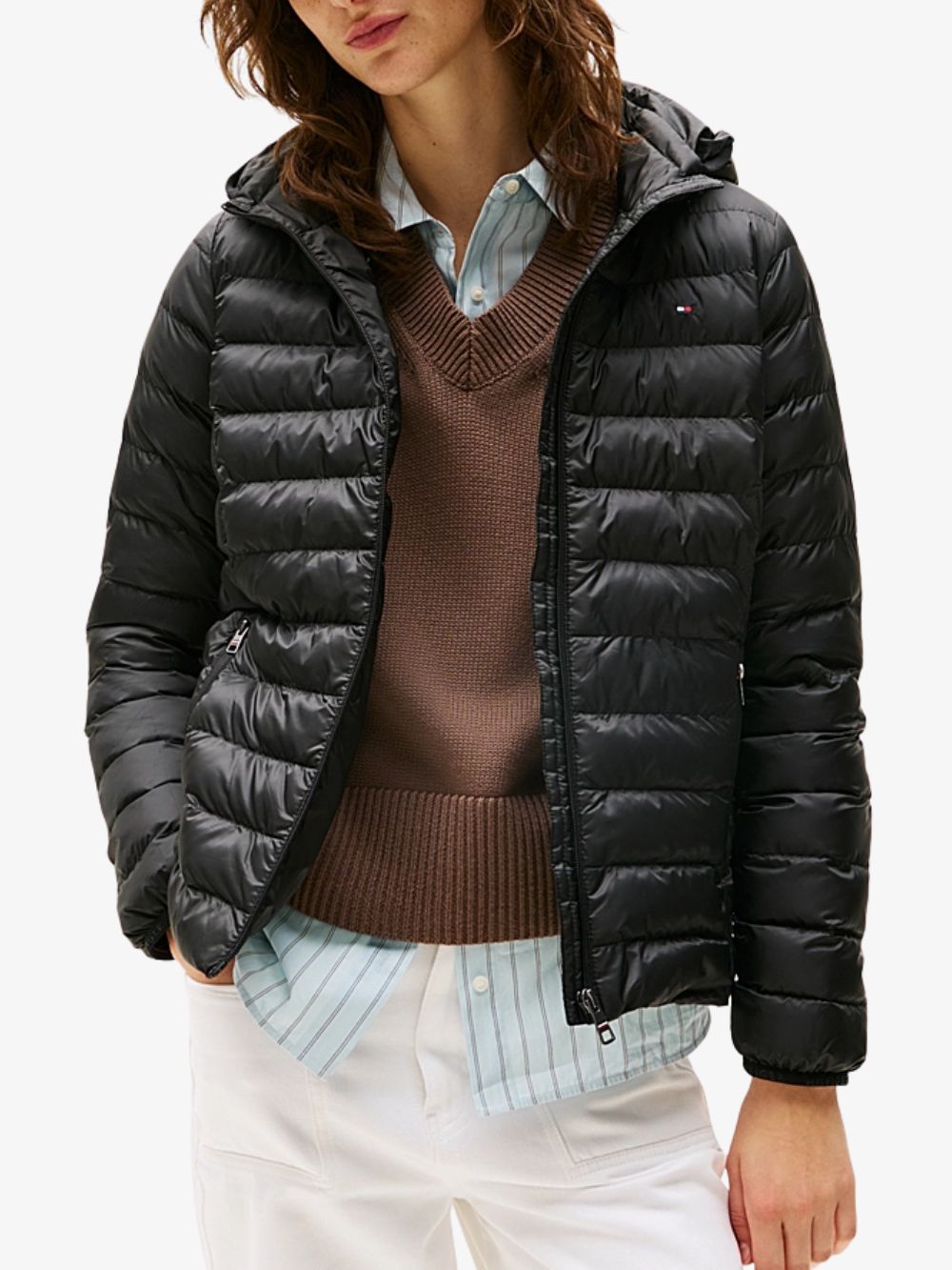 Chamarra acolchada plegable M para mujer