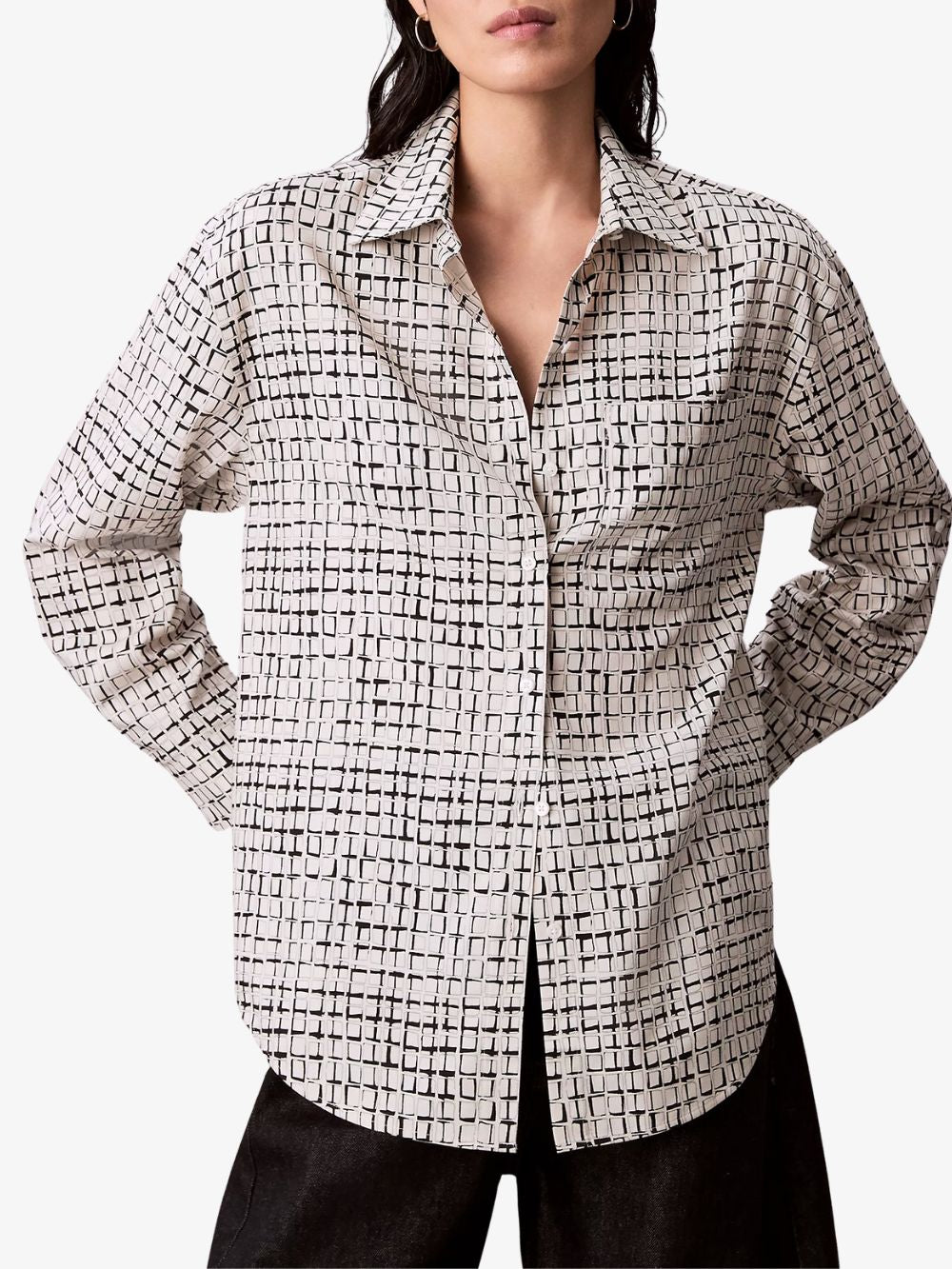 Blusa ligera Tencel Print