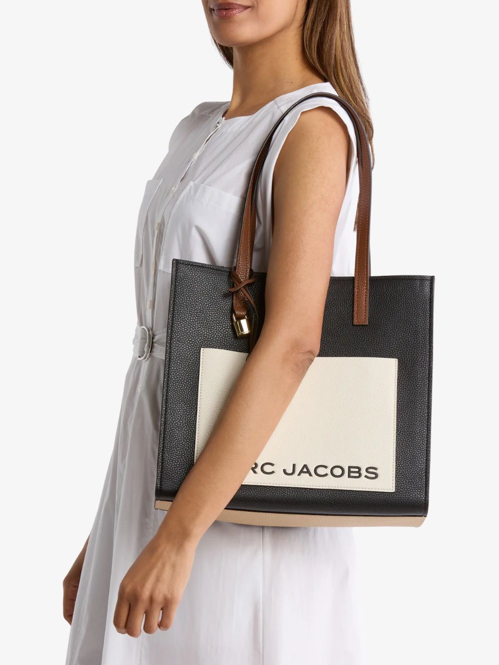 Bolso Tote de piel Mini Grind