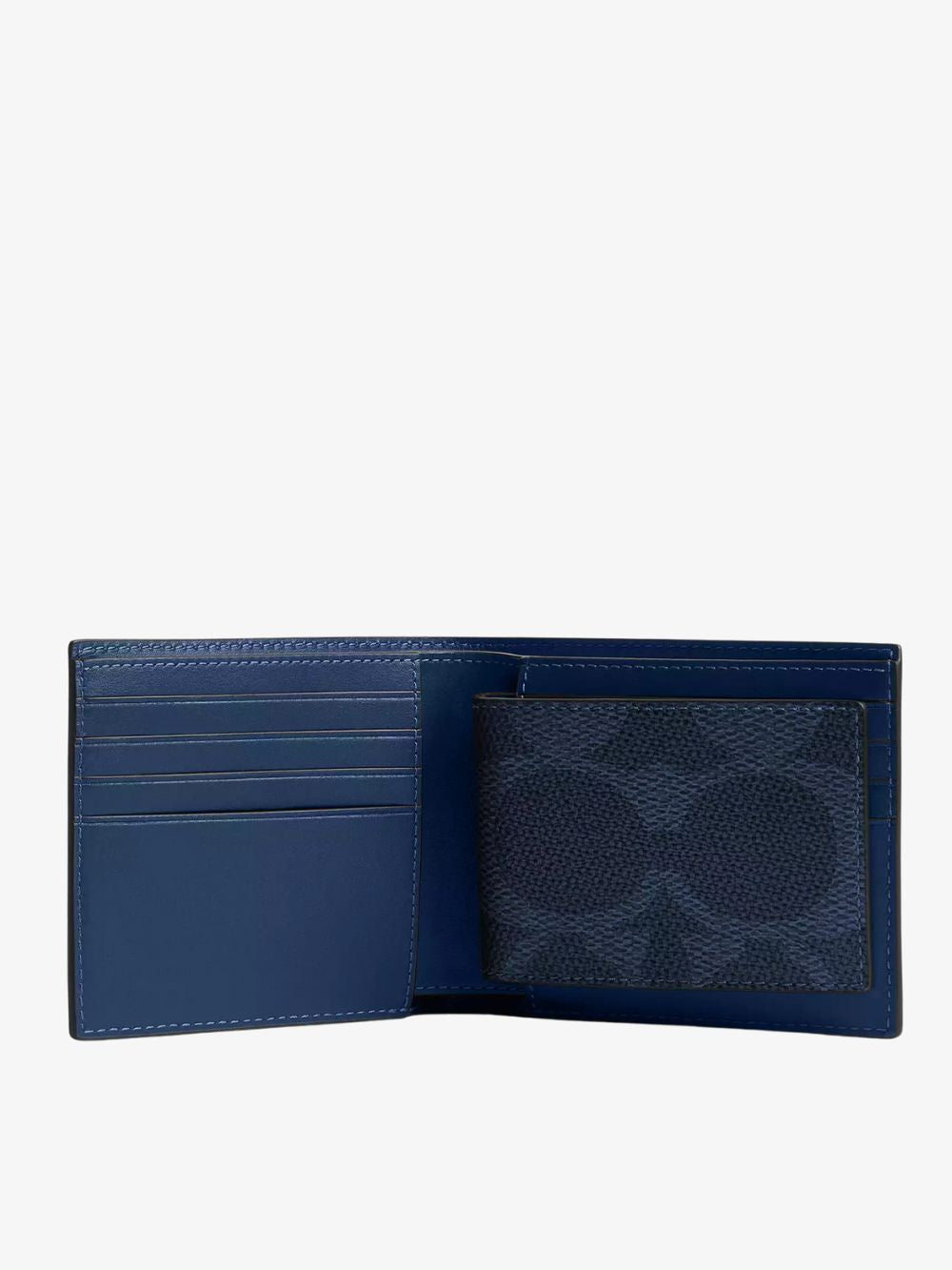 Cartera con tarjetero 3 en 1 con monograma Maxi Logo