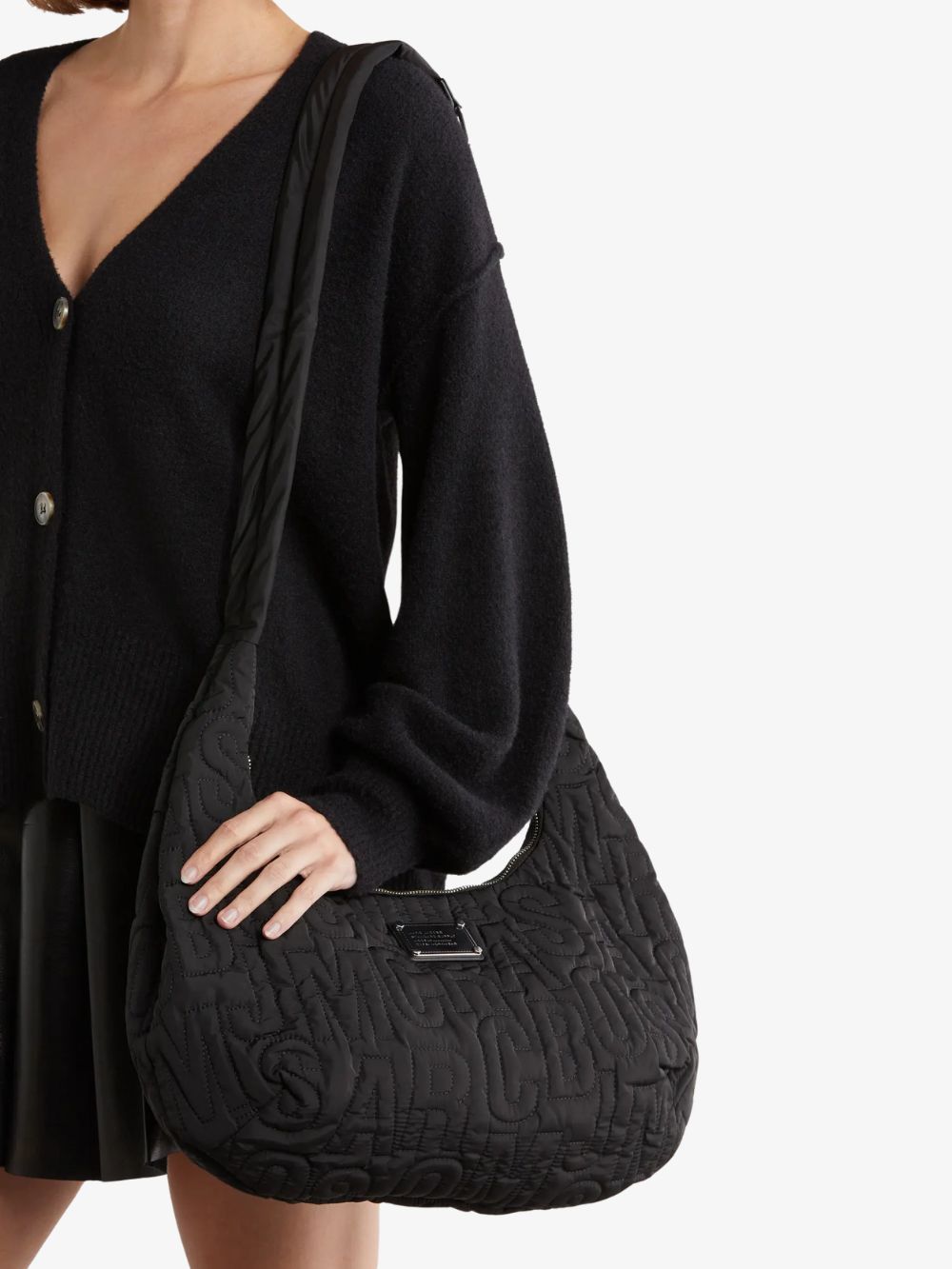 Bolso Crossbody de nailon con logotipos Marc Jacobs