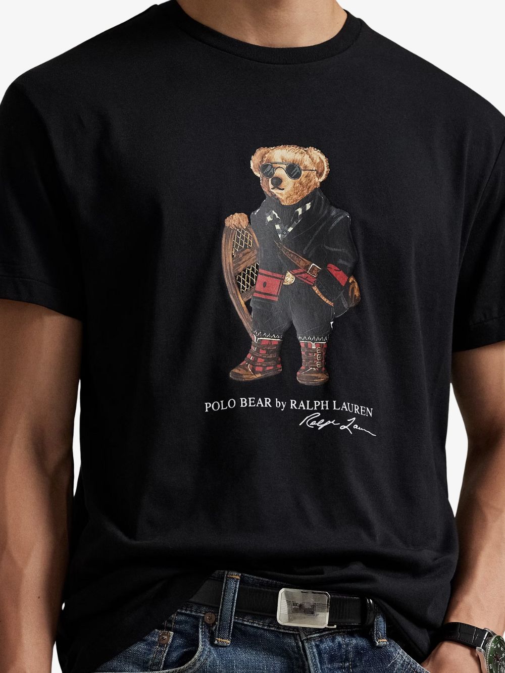 Playera con motivo Polo Bear