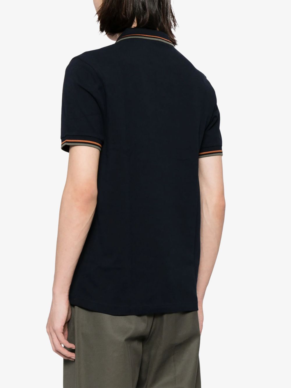 Fred Perry / Playera negra XS Caballero