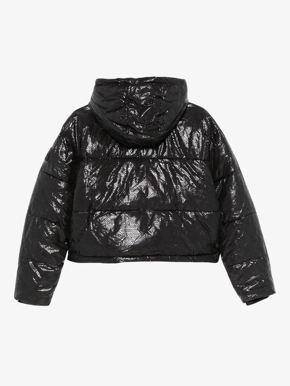 Chamarra puffer con monograma XS para mujer