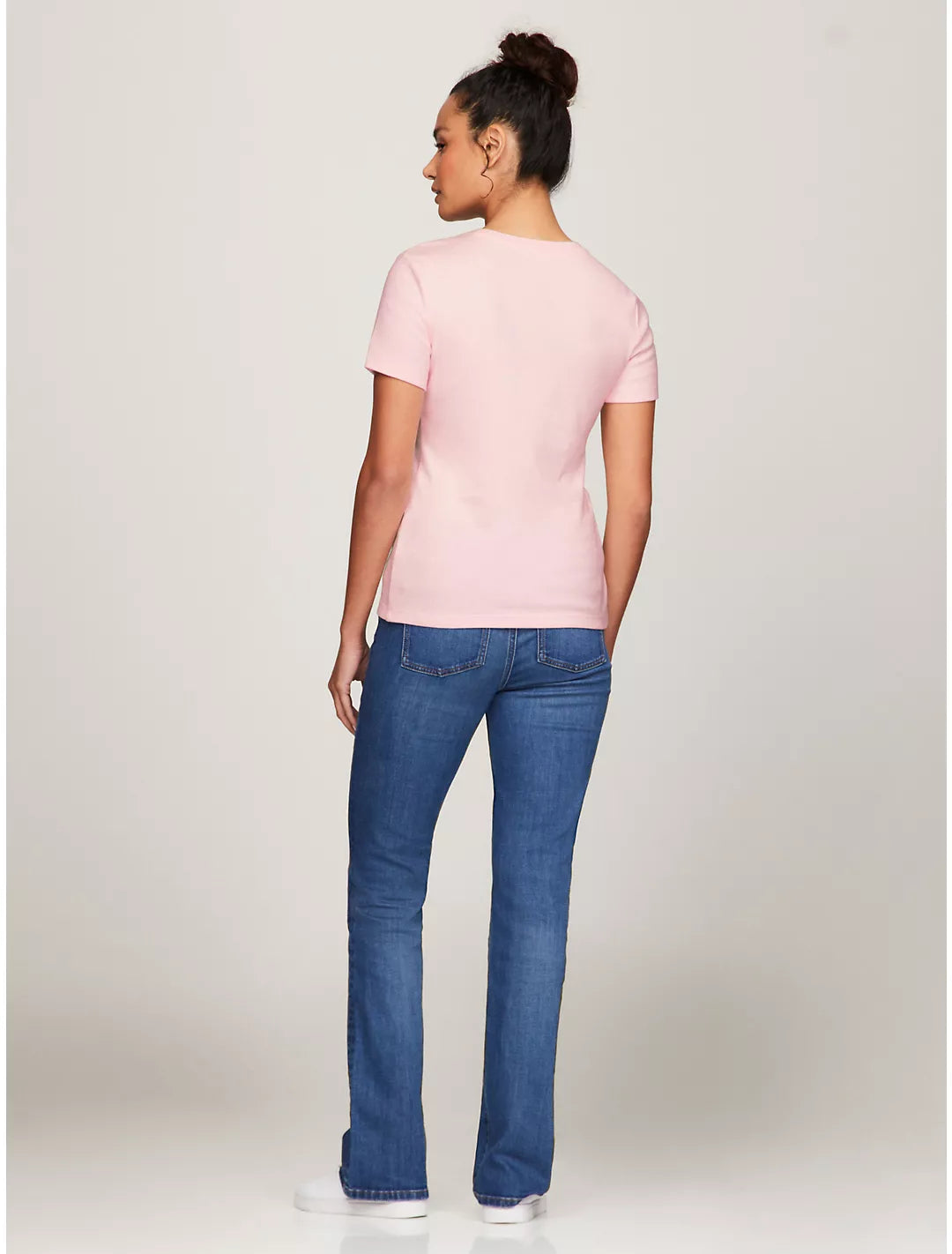 Tommy Hilfiger Playera de cuello redondo