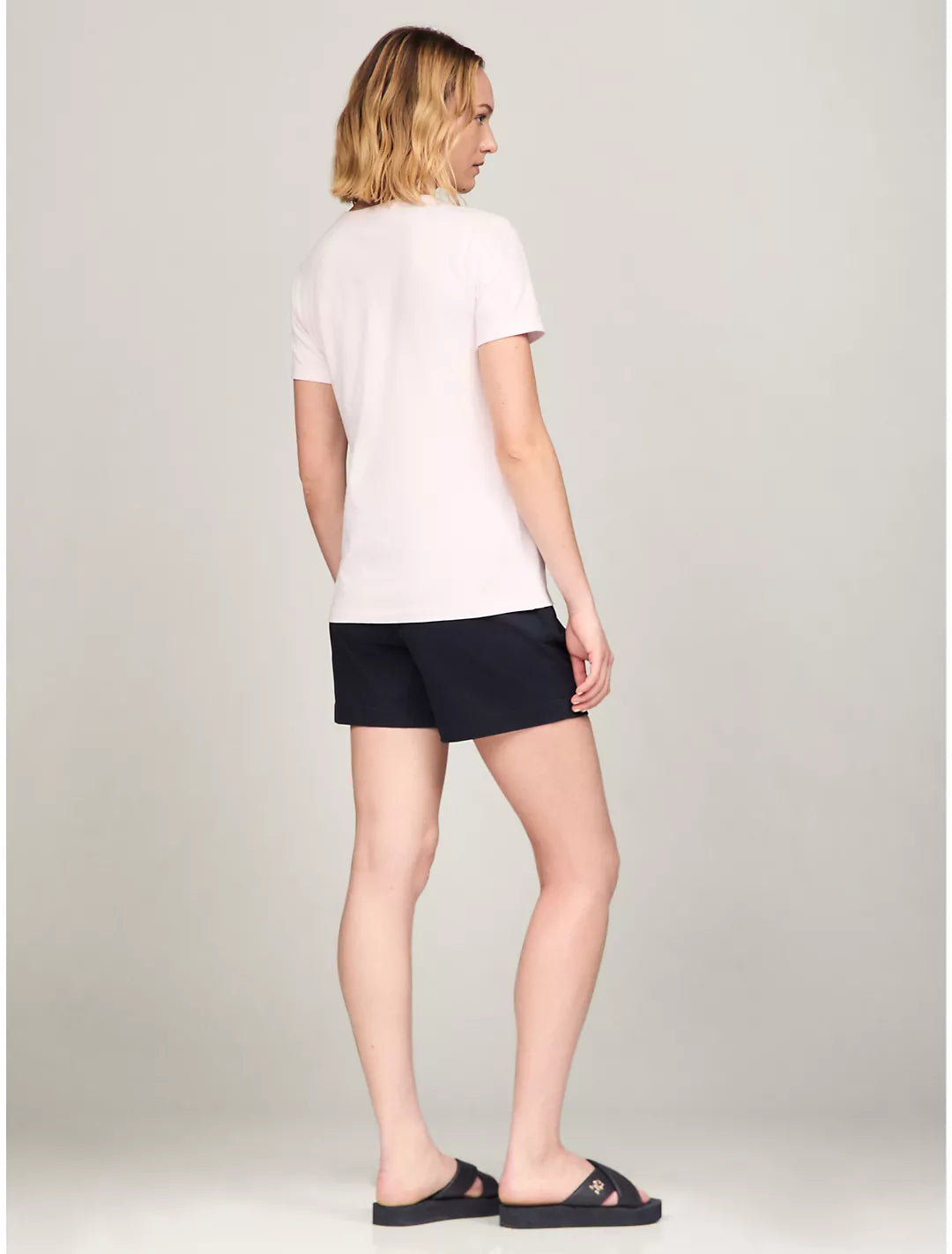 Tommy Hilfiger Playera con firma bordada