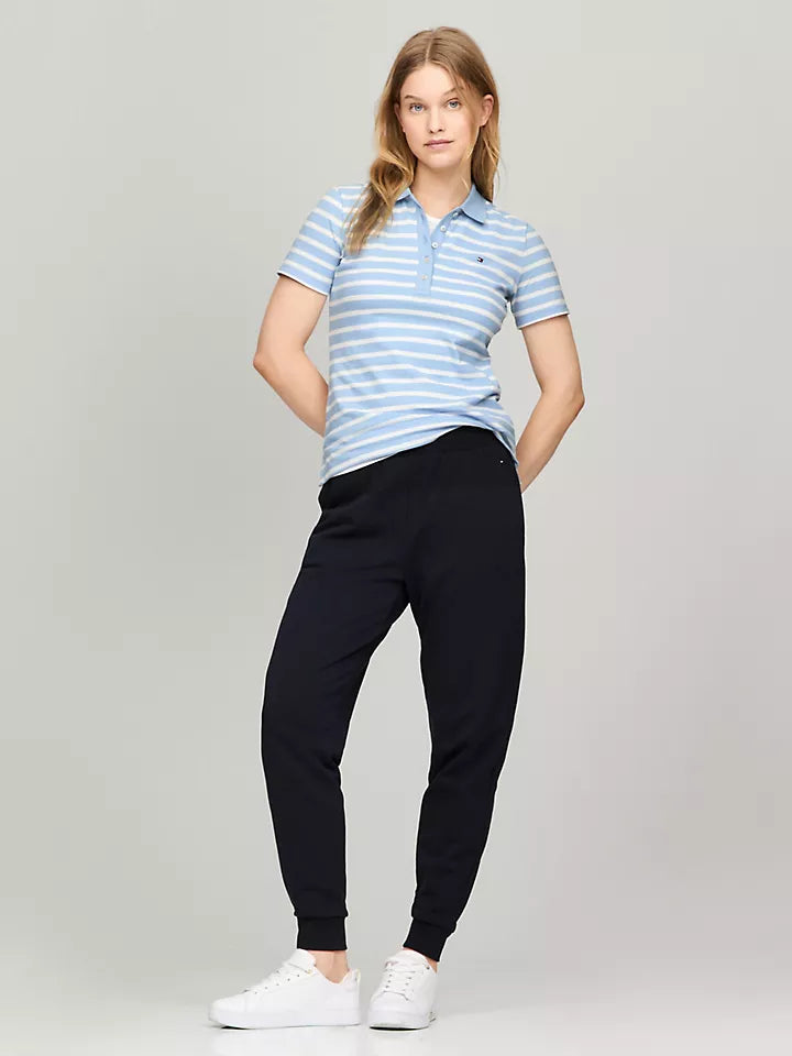 Tommy Hilfiger Playera tipo polo con rayas