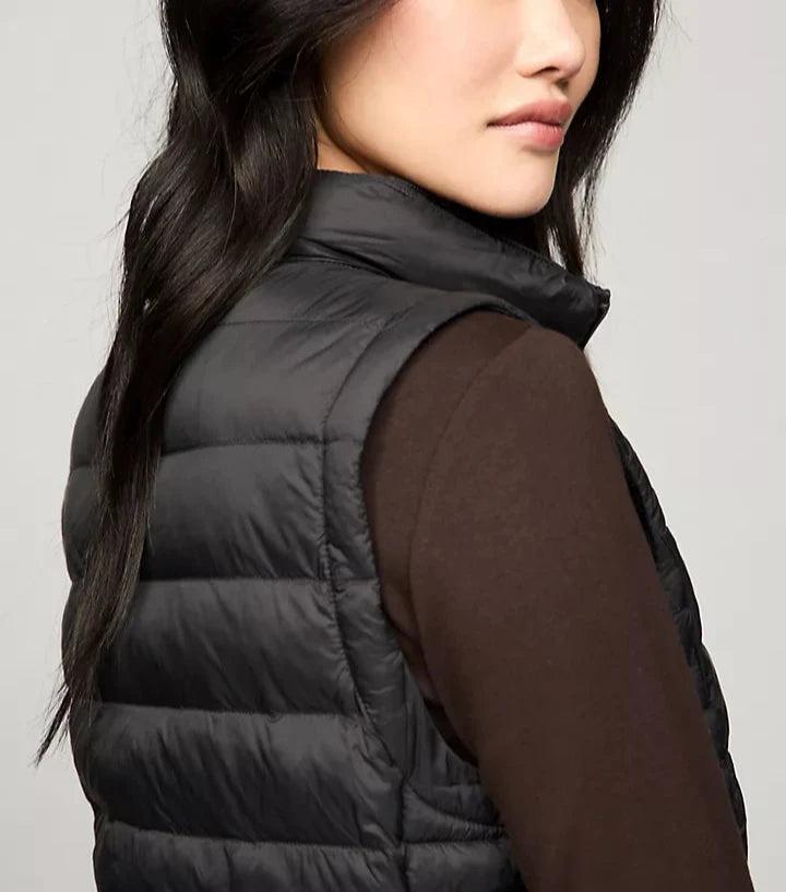 Tommy Hilfiger Chaleco puffer con gorro