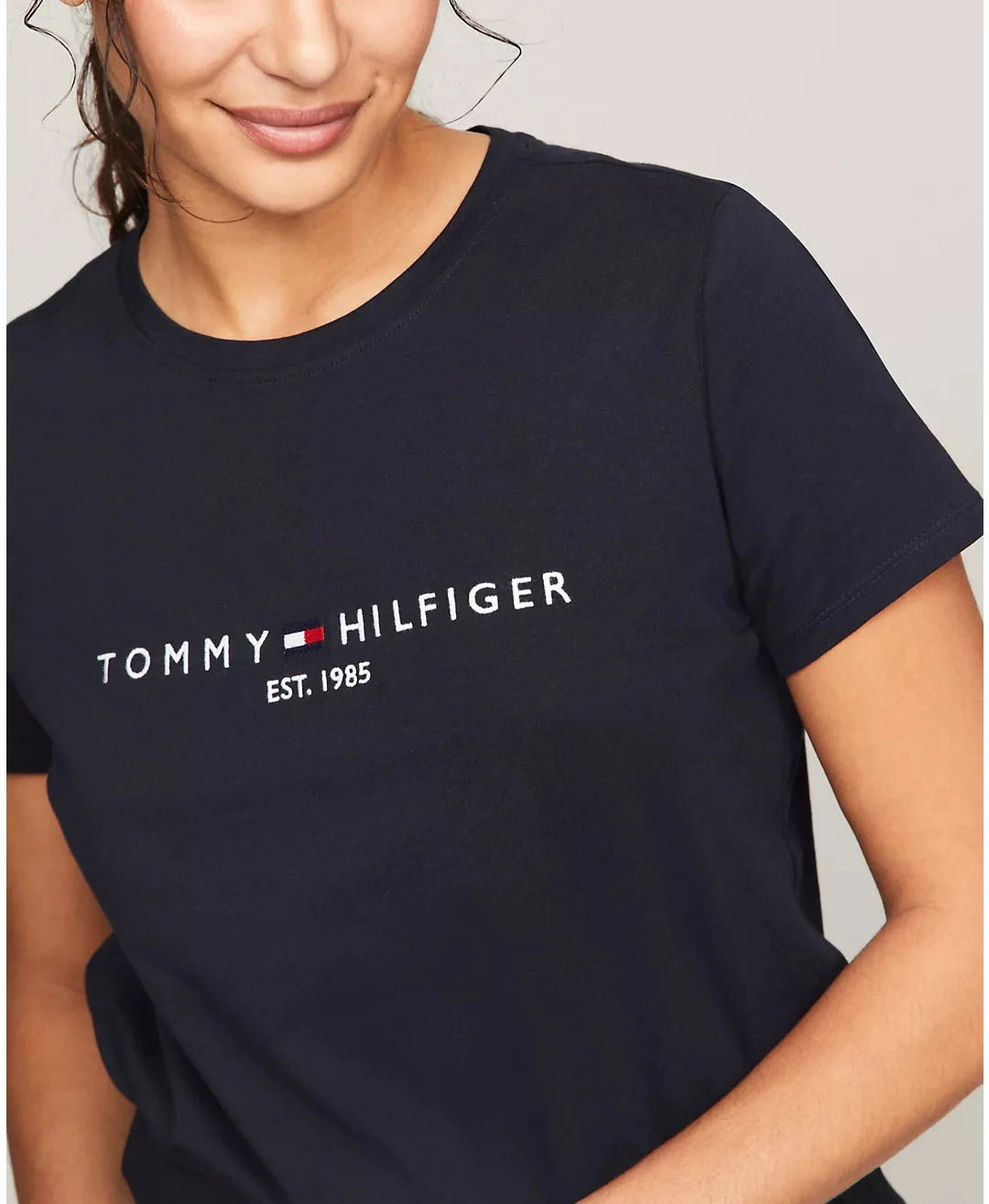 Tommy Hilfiger Playera con logo bordado