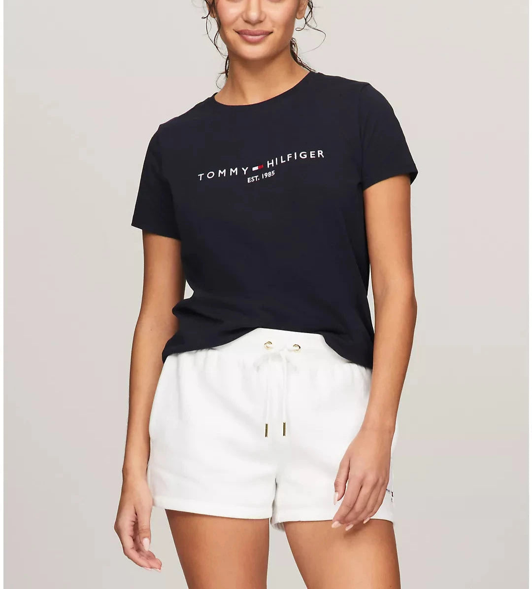 Tommy Hilfiger Playera con logo bordado