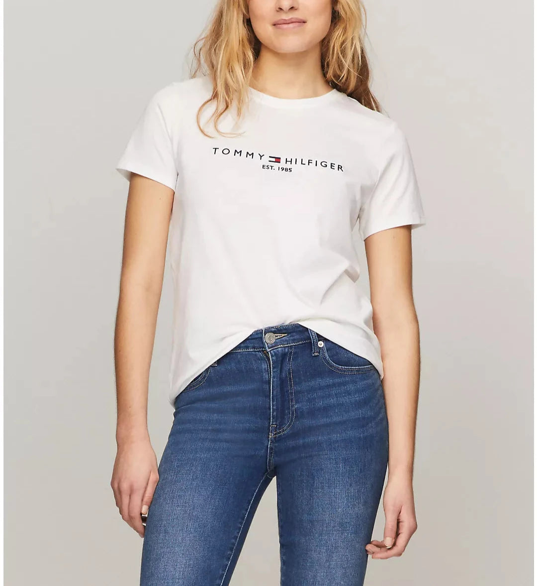 Tommy Hilfiger Playera con logo bordado