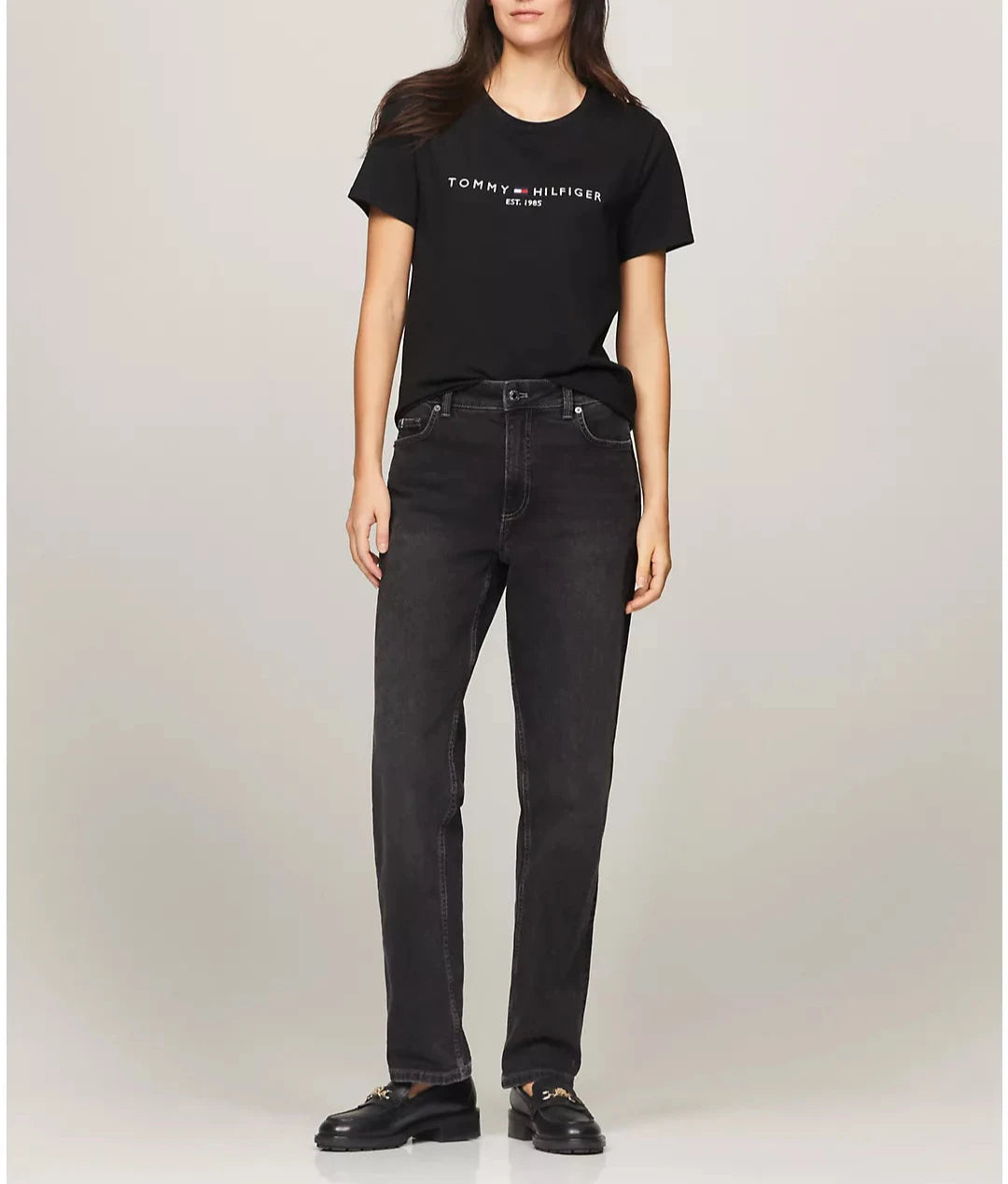 Tommy Hilfiger Playera con logo bordado