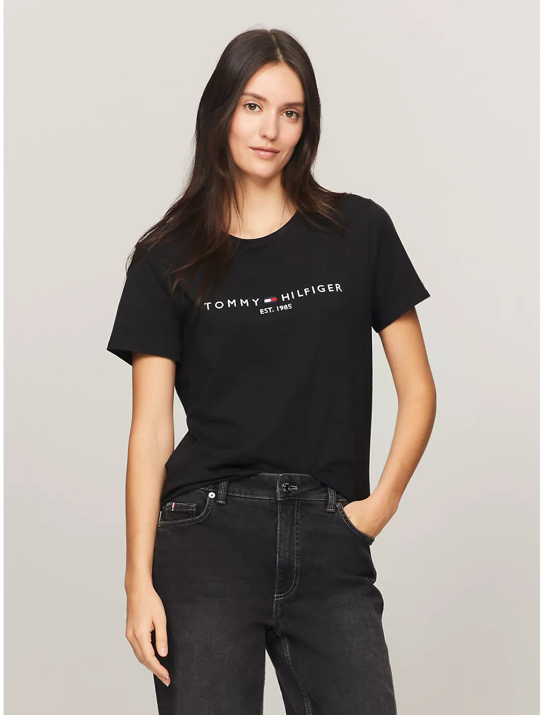 Tommy Hilfiger Playera con logo bordado