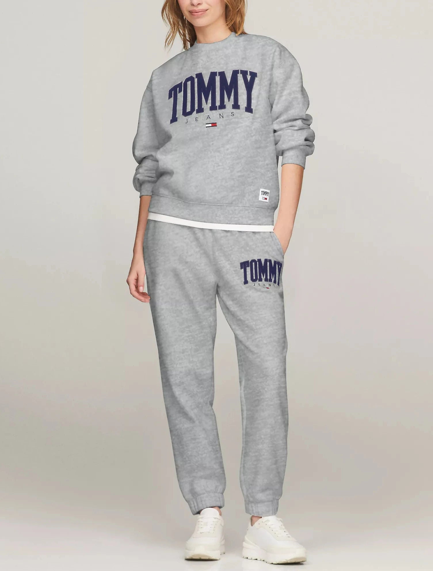Tommy Hilfiger Pants deportivo TJ Varsity logotipo bordado