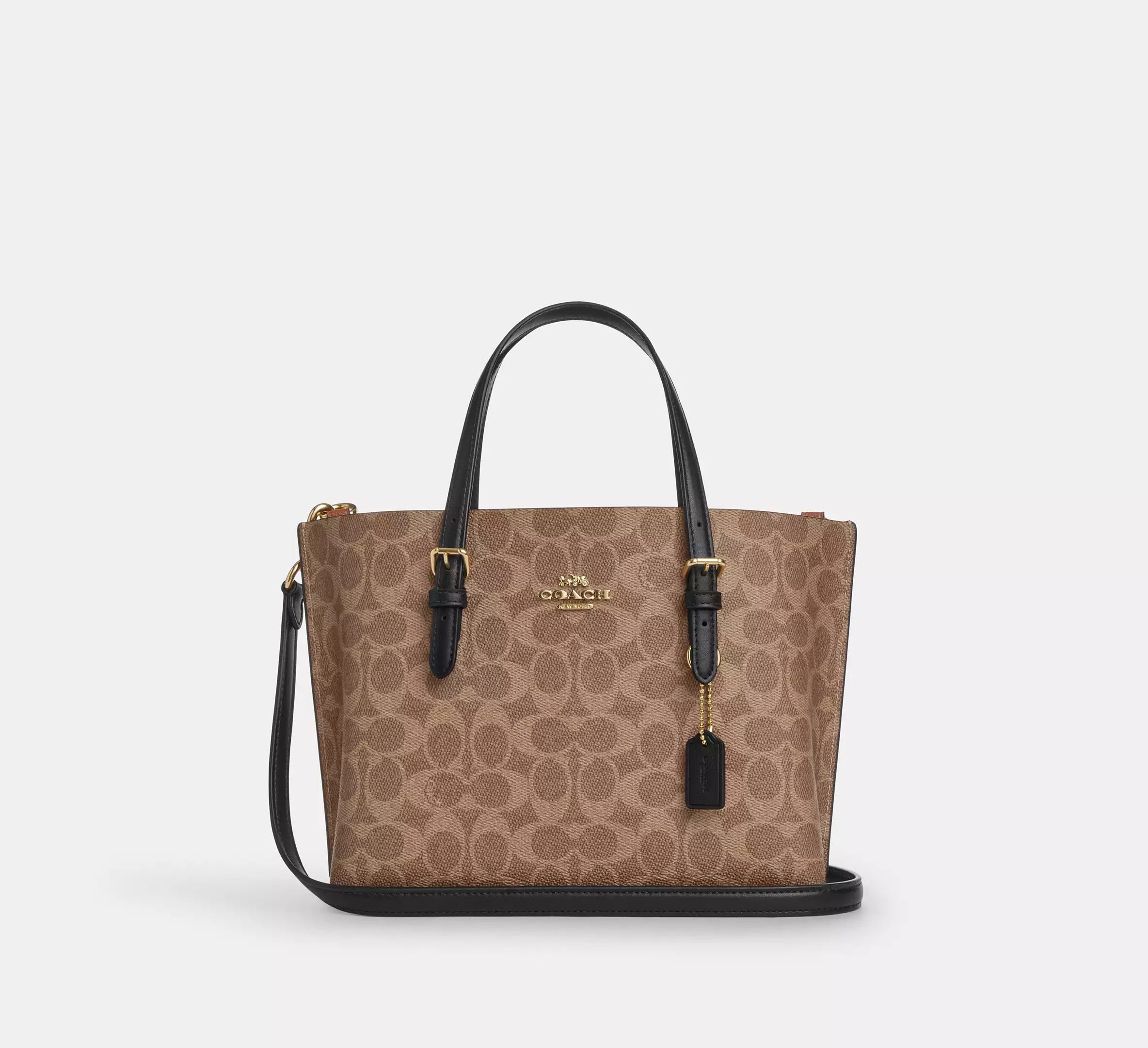 Coach Mollie Tote chica con monograma