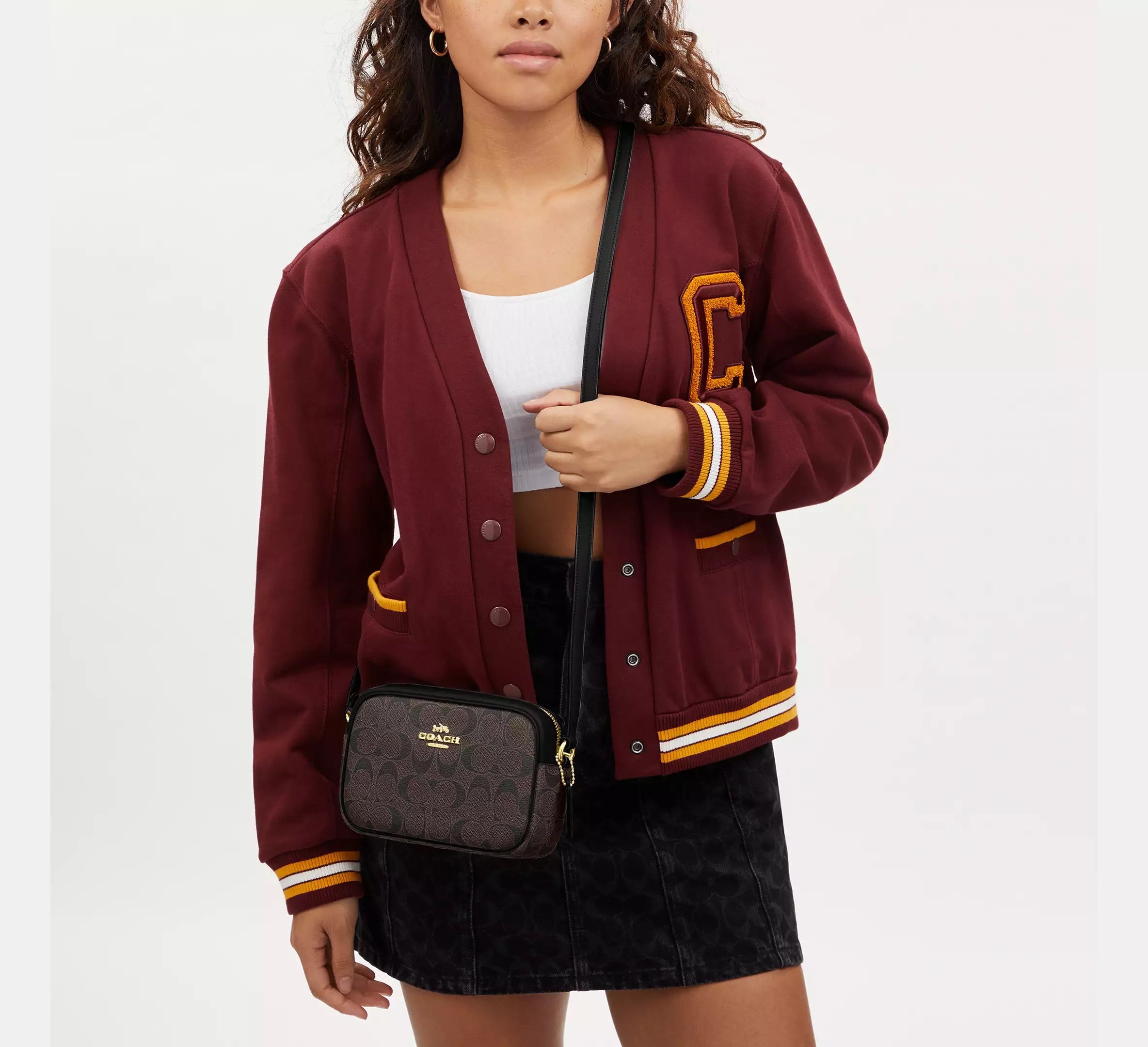 Coach Crossbody Camera con monograma