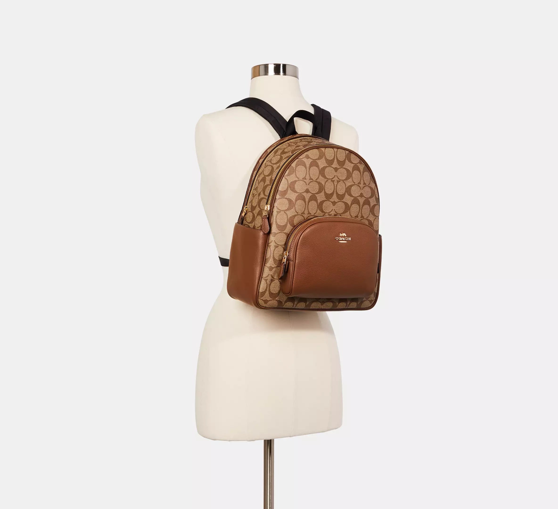 Coach Backpack Court con monograma