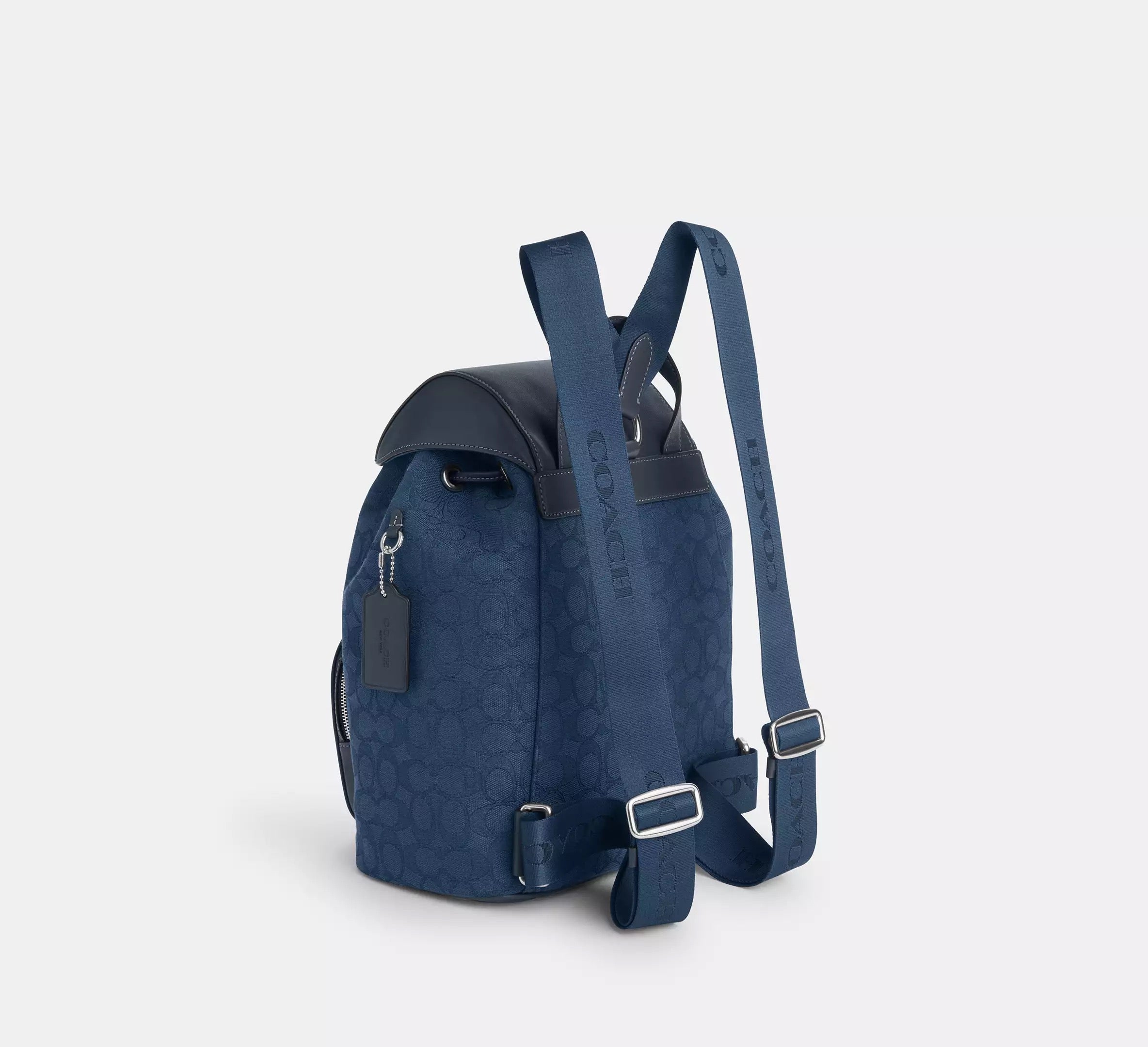 Coach Backpack Pace grande con monograma Jacquard