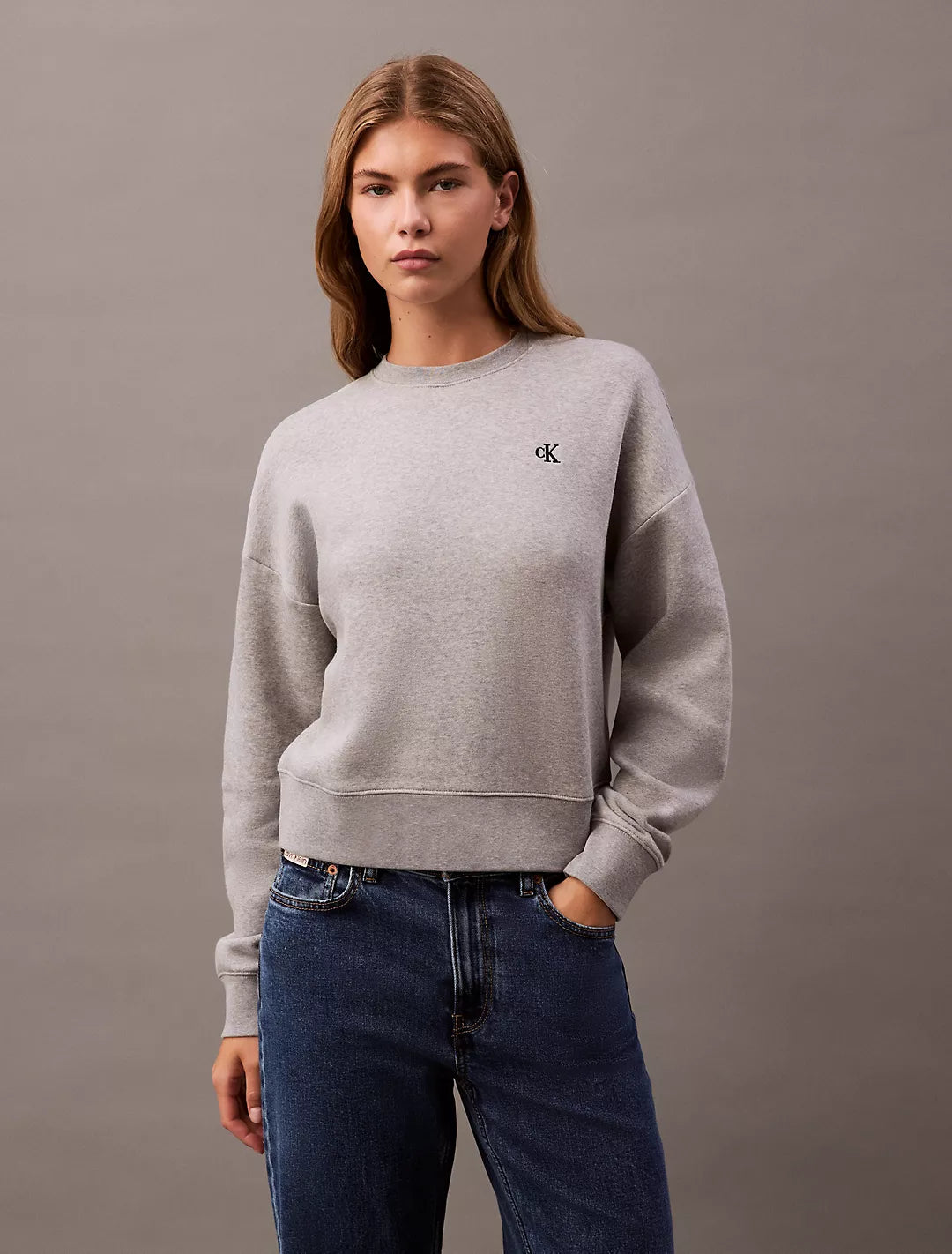 Calvin Klein Sudadera con logo bordado