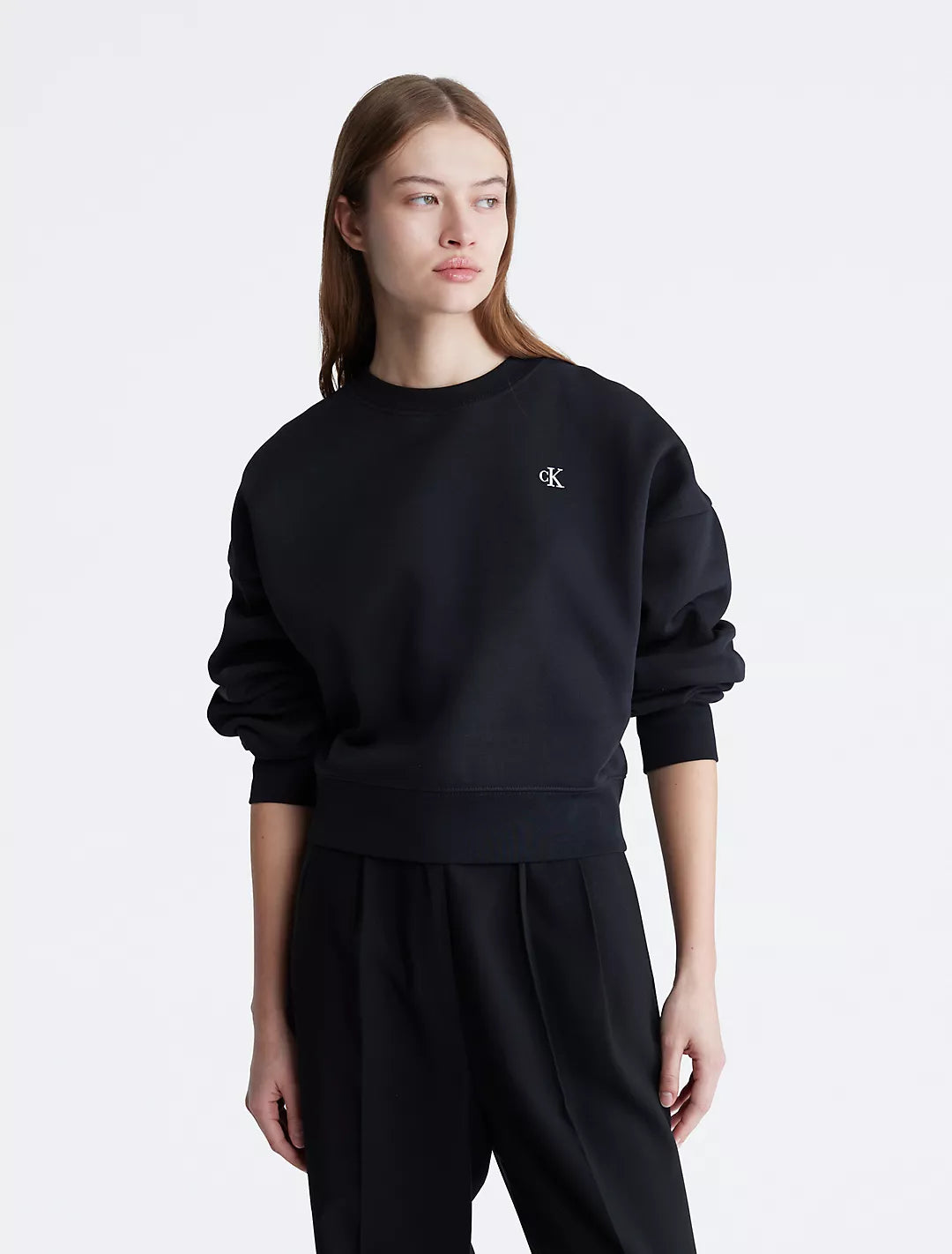Calvin Klein Sudadera con logo bordado