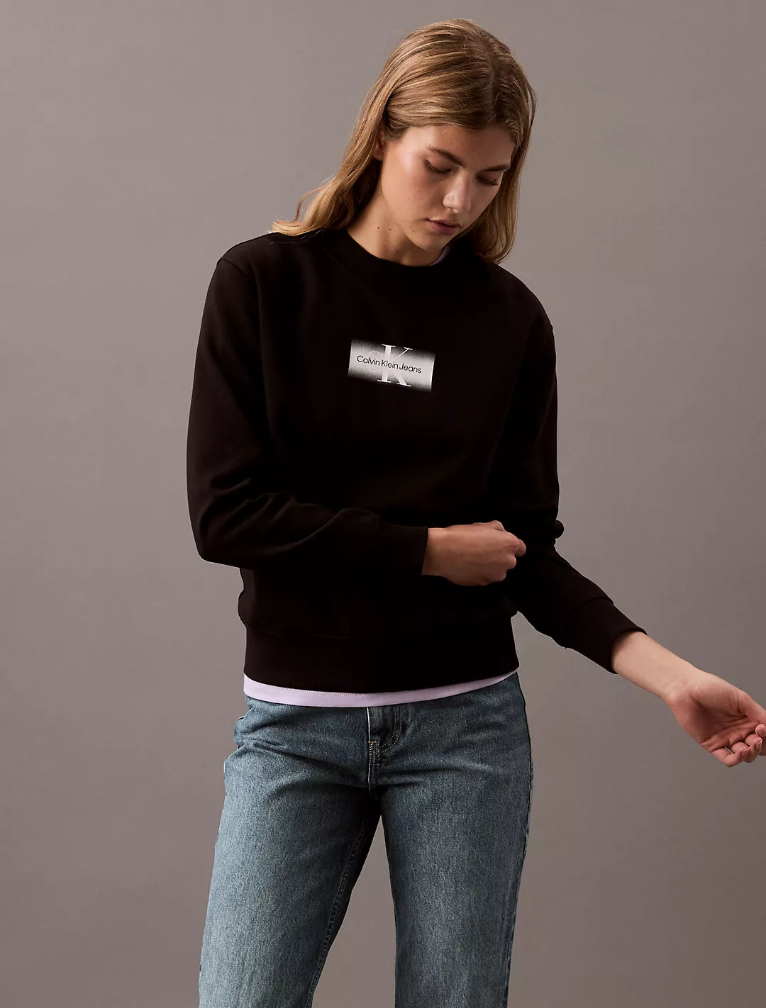 Calvin Klein Sudadera con logo estampado