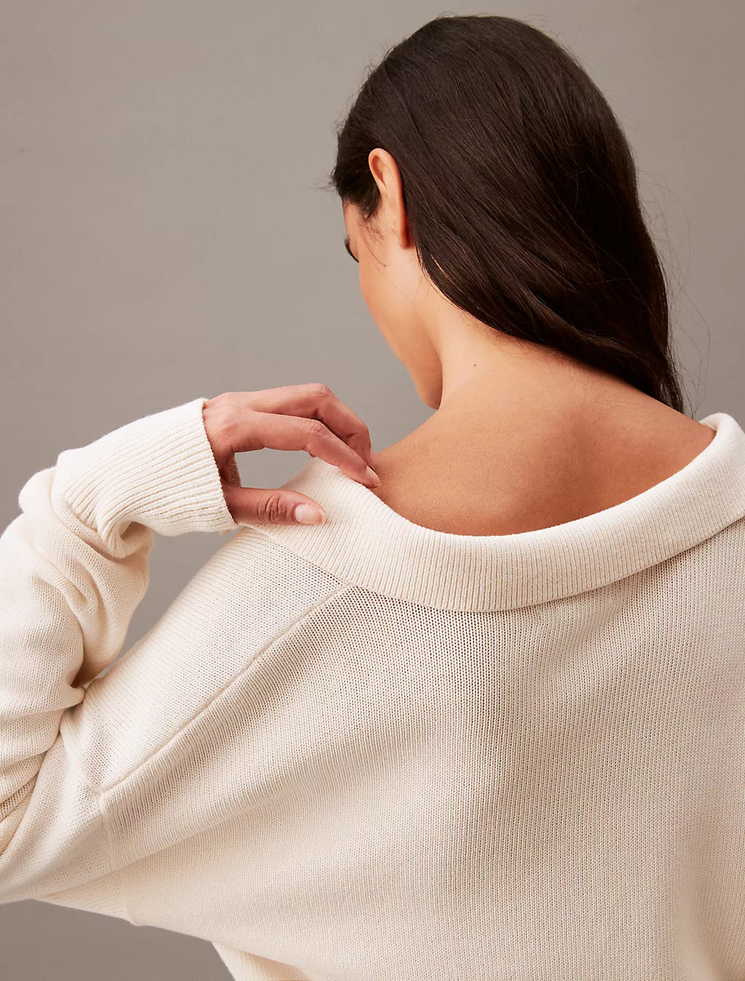 Calvin Klein Suéter con cuello tipo polo