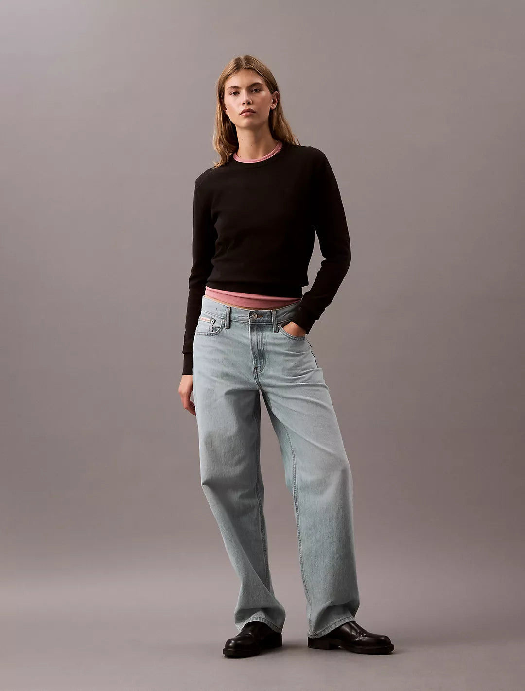 Calvin Klein Suéter cuello redondo