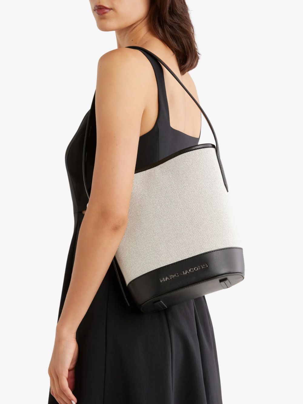 Bolso Bucket Drifter Canvas y piel